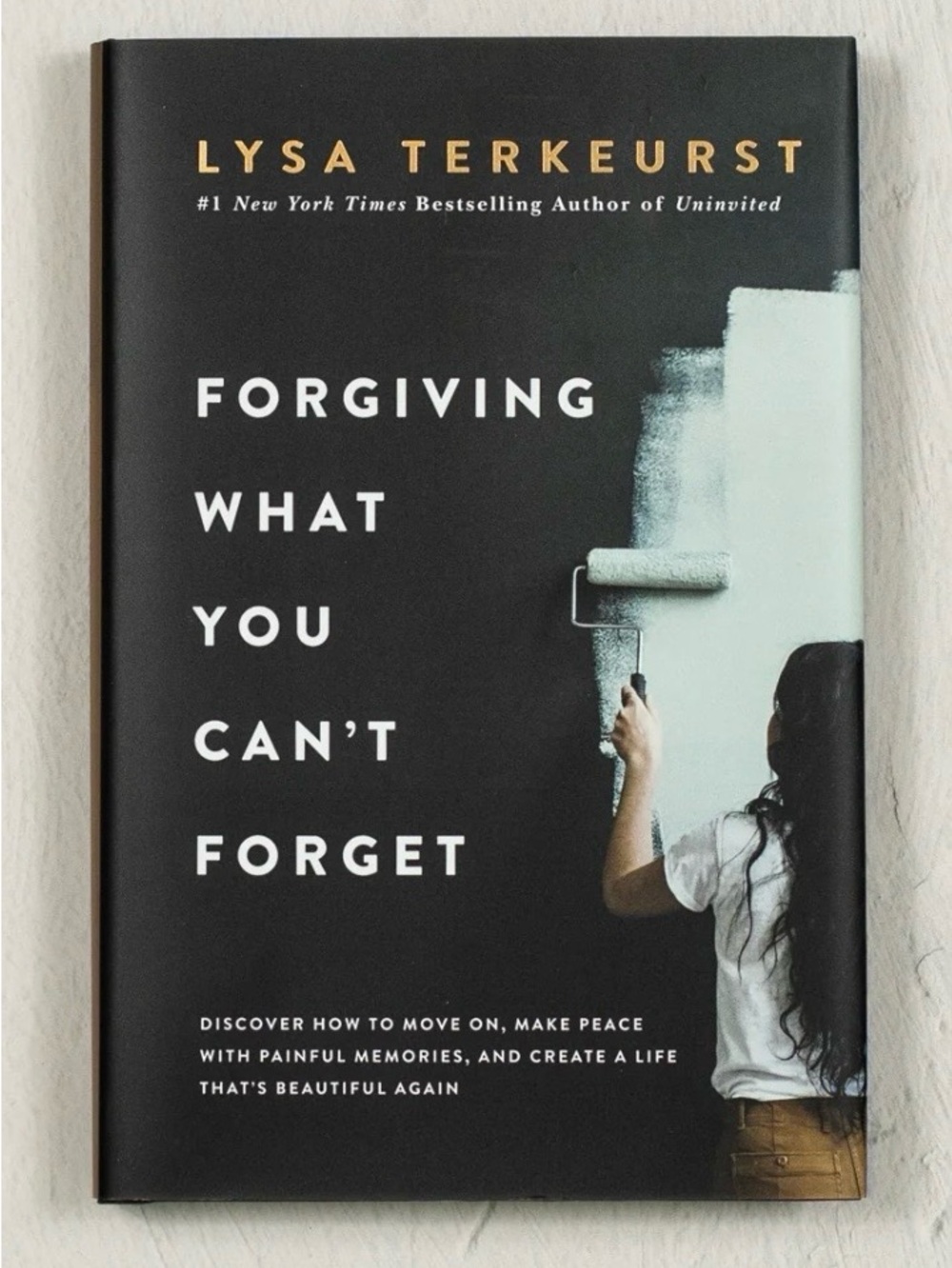 Forgiving What You Can't Forget - Black/Cream Cover